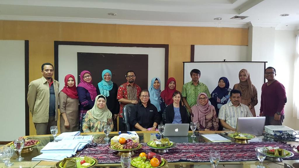 Gambar Pimpinan Unicef Melakukan monev atas program kerjasama UIN Makassar - Unicef